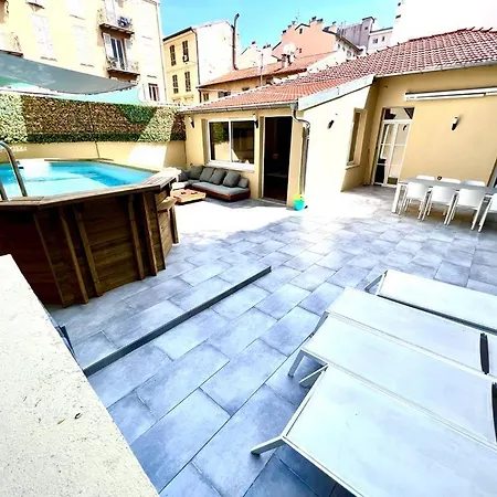 3 Chambres, Piscine Privee Et Parking Nicea
